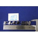 FIAT 1500 METAL CHROME  INCLINED  RELIEF TYPE