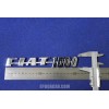 FIAT 1500 METAL CHROME  INCLINED  RELIEF TYPE