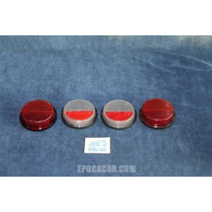 850 SPORT COUPE'  COMPLETE SET (4 PIECES) LENSES FOR REAR LIGHTS   STARS