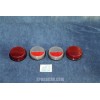 850 SPORT COUPE'  COMPLETE SET (4 PIECES) LENSES FOR REAR LIGHTS   STARS