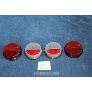 850 SPORT COUPE'  SET COMPLETO (4 PZ) PLASTICHE PER FANALINI POST.   CATALUX