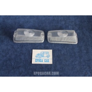 850 SEDAN  PAIR LENSES FOR FRONT LIGHTS   CATALUX
