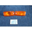 850 SEDAN  PAIR FRONT ORANGE LIGHTS   AUCO