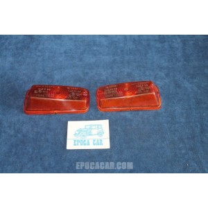 850 SEDAN  PAIR ORANGE LENSES FOR FRONT LIGHTS   STARS