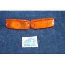 850 SEDAN  PAIR FRONT ORANGE LIGHTS   GIUNTINI