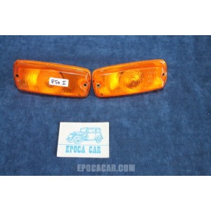 850 SEDAN  PAIR FRONT ORANGE LIGHTS   GECAR