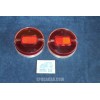 850 SEDAN 1°S  PAIR LENSES FOR REAR LIGHTS (PRINTED CIRCLES)   BELLU'