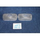1500 C  PAIR CLEARS LENSES FOR FRONT LIGHTS   CATALUX