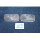 1500 C  PAIR CLEARS LENSES FOR FRONT LIGHTS   BELLU'