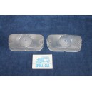 1500 C  PAIR CLEARS LENSES FOR FRONT LIGHTS   LEART