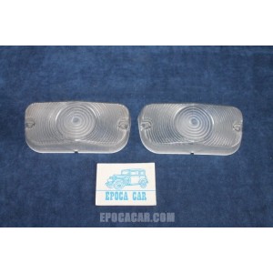 1500 C  PAIR CLEARS LENSES FOR FRONT LIGHTS   LEART