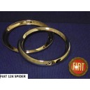 HEADLAMPS RINGS IN BRASS PAIR