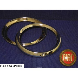 HEADLAMPS RINGS IN BRASS PAIR