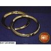 HEADLAMPS RINGS IN BRASS PAIR