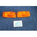 850 SEDAN 1°S  PAIR ORANGE FRONT LIGHTS   GECAR