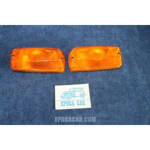 850 SEDAN 1°S  PAIR ORANGE FRONT LIGHTS   GECAR