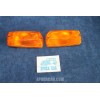 850 SEDAN 1°S  PAIR ORANGE FRONT LIGHTS   GECAR