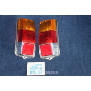 PAIR LENSES (DRAWING CIRCLES) FOR REAR LIGHTS  CATALUX