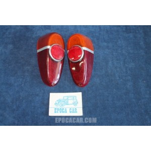 500 N  PAIR LENSES FOR REAR LIGHTS WITH REFLECTORS