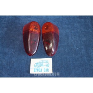 500 N  PAIR LENSES FOR REAR LIGHTS