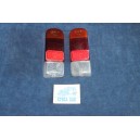 600 D - MULTIPLA  PAIR LENSES ( 3 COLORS ) FOR REAR LIGHTS ( U.S.A. VERSION ? )   BELLU'