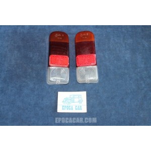 600 D - MULTIPLA  PAIR LENSES ( 3 COLORS ) FOR REAR LIGHTS ( U.S.A. VERSION ? )   BELLU'