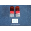 600 D - MULTIPLA  COPPIA PLASTICHE (3 COLORI) PER FANALINI POST. ( PER MERCATO ESTERO )   BELLU'