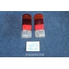 600 D - MULTIPLA  PAIR LENSES ( 3 COLORS ) FOR REAR LIGHTS ( U.S.A. VERSION ? )   BELLU'