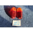 600 2°S  COPPIA PLASTICHE PER FANALINI POST.   P.V.