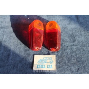 600 2°S  COPPIA PLASTICHE PER FANALINI POST.   P.V.