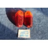 600 2°S  PAIR LENSES FOR REAR LIGHTS   P.V.