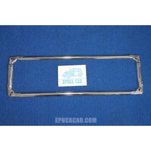 CORNICI TARGA ANTERIORE INOX (SPEC. MISURE)