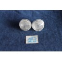 850 COUPE' 1°S  PAIR CLEAR FRONT LIGHTS   ROERO