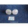 124 COUPE' 1°S  PAIR CLEAR FRONT LENSES   STARS