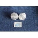 124 COUPE' 1°S  PAIR CLEAR FRONT LIGHTS   BELLU'