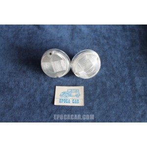 124 COUPE' 1°S  PAIR CLEAR FRONT LIGHTS   BELLU'