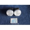 124 COUPE' 1°S  PAIR FRONT LIGHTS WITH CAPS   ARIC