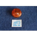 124 COUPE' 1°S  ORANGE LENS FOR FRONT LIGHT   P.V.