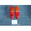 1100 (1958)  PAIR ORANGE-RED LENSES FOR REAR LIGHTS   ALTISSIMO