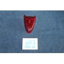1100  PLASTICA POST. ROSSA (h 9 cm)   VARIE MARCHE (SPECIFICARE)