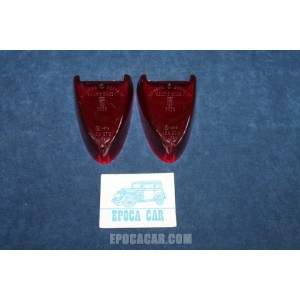 1100  PAIR RED LRNSES FOR REAR LIGHTS   ALTISSIMO