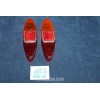 1100 PAIR LENSES FOR REAR LIGHTS WITH REFLECTOR   COSSATO & C.-ALTISSIMO