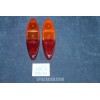 1100 (1959)  PAIR LENSES FOR REAR LIGHTS   COSSATO & CAROZZO