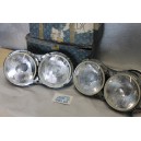 COUPLE HEADLAMPS CARELLO FIAT 1300/1500 UNTIL 10/65