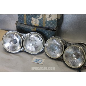 COUPLE HEADLAMPS CARELLO FIAT 1300/1500 UNTIL 10/65