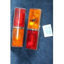 COUPLE TAIL LIGHTS STARS FIAT 124 1s