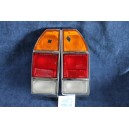 COUPLE TAIL LIGHTS STARS FIAT 124 COUPE' C/C