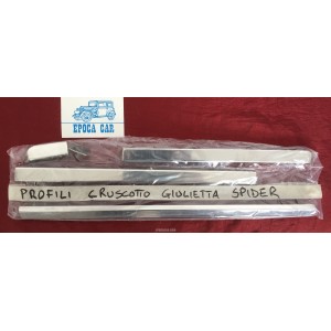 KIT PROFILI CRUSCOTTO INOX  (4 PZ.)