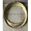 HEADLAMP RINGS DAINA E CISITALIA MODELS  IN BRASS TO ADAPT  NOT CHROME PAIR 