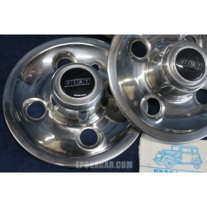 HUBCAP  INOX ACCESSORIO EPOCA FIAT 127 128 131